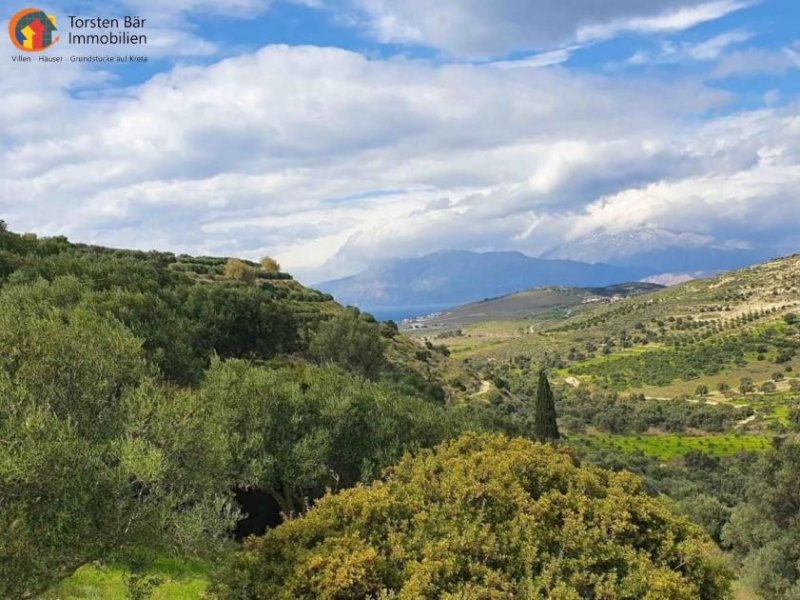 Pitsidia Süd Kreta, Pitsida Baugrundstück mit Meerblick ca.5500m² Grundstück kaufen